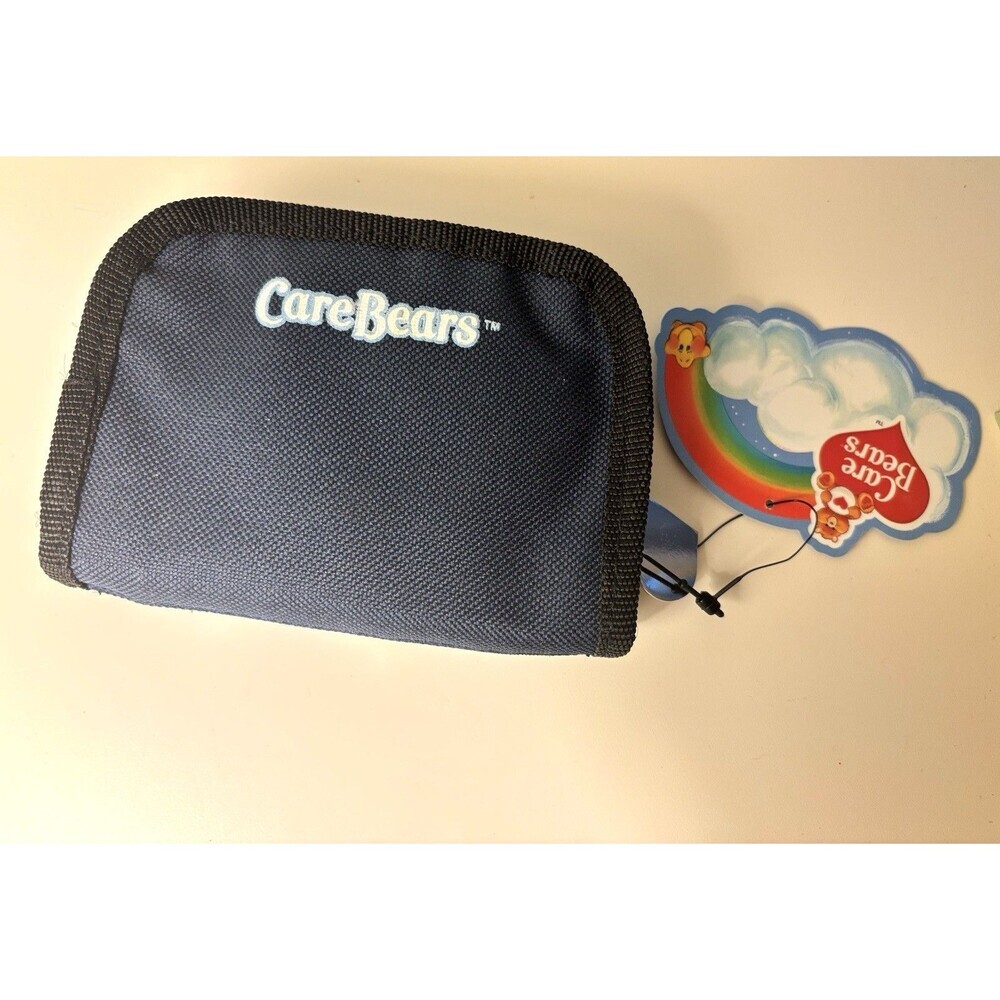 Vtg Care Bears Zip Around Wallet Coin Pouch Grumpy Bear RARE ‘03 Collector Y2K - Picture 5 of 10